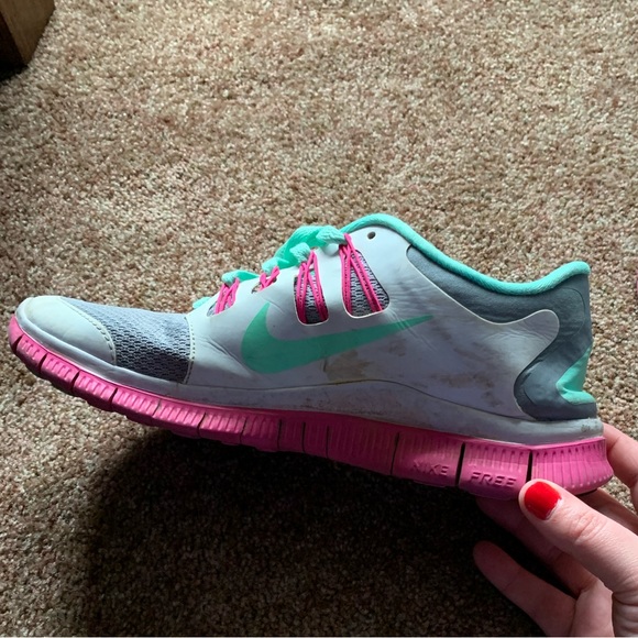 Nike Womens Nike Free 5.0 Size 8 - Picture 3 of 15